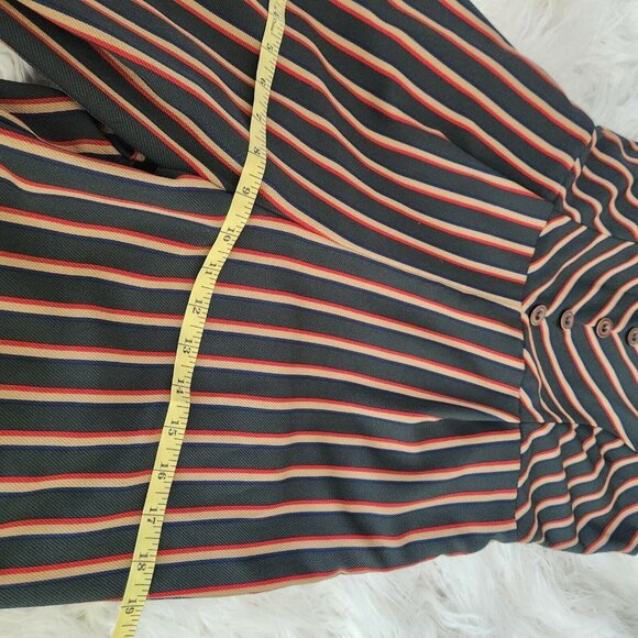 Altar'd State Jumpsuit Womens Small Striped Wide Leg Green Sleeveless - Picture 8 of 15